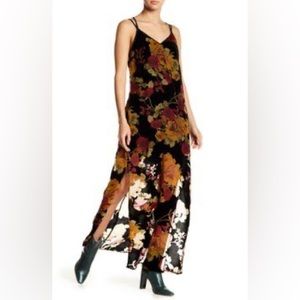 Band of Gypsies Nordstrom Velvet Burnout Dress